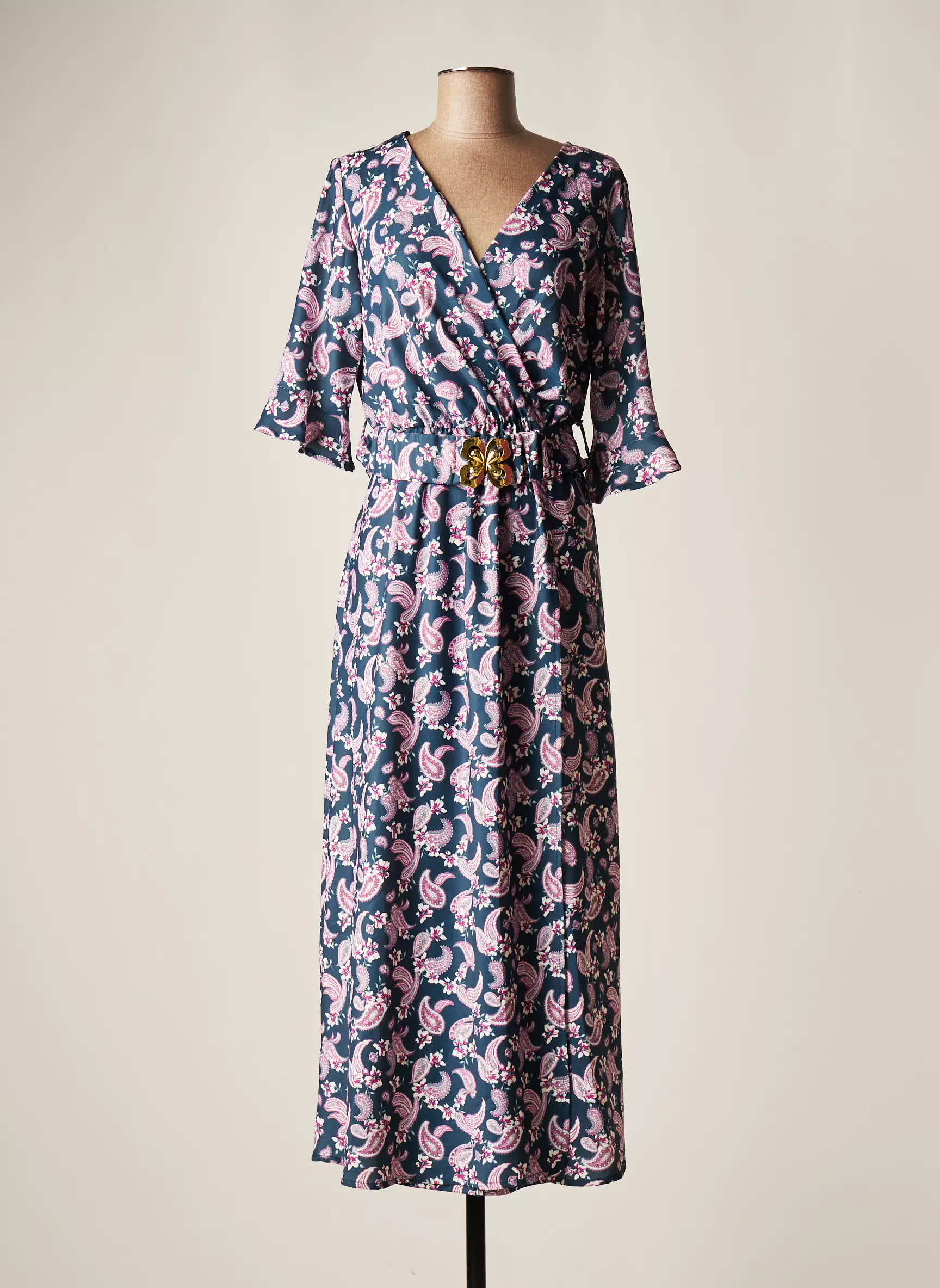 Dina   Dess Robes Longues Femme couleur violet