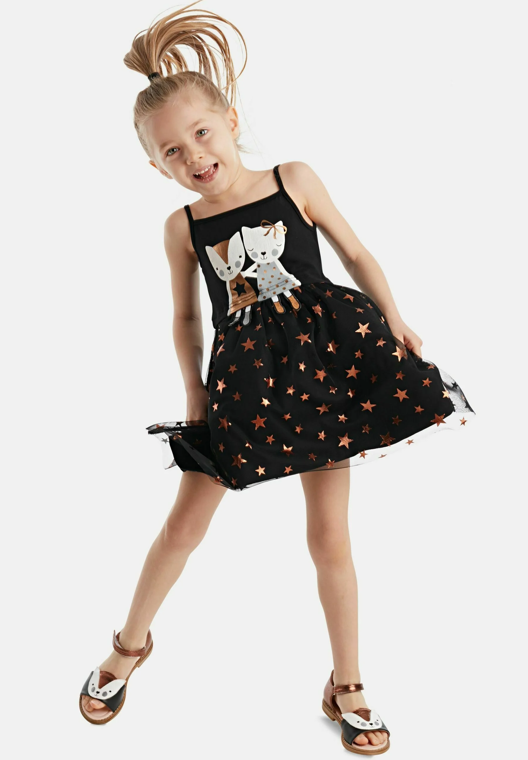 Denokids COPPER STARS - Vestido de verano