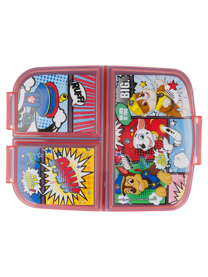 Paw Patrol Brotdose Paw Patrol mit 3-Fach-Unterteilung in Bunt günstig kaufen 5,5
