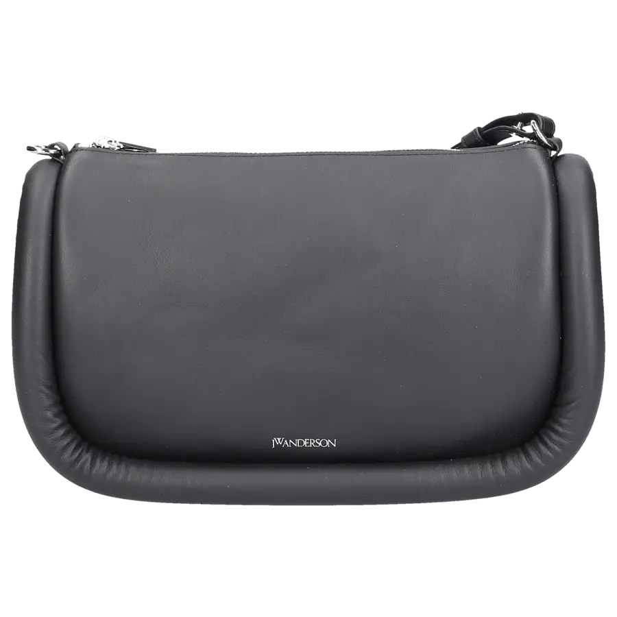 JW. Anderson - Schultertasche BUMPER-15 Kalbsleder - schwarz