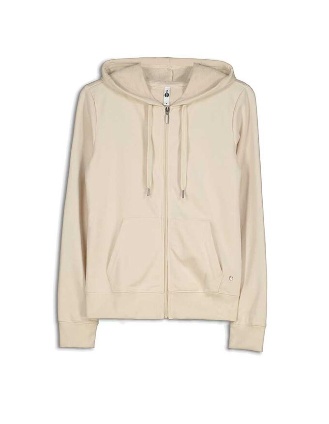 Sweatjacke - Kapuze mit Tunnelzug