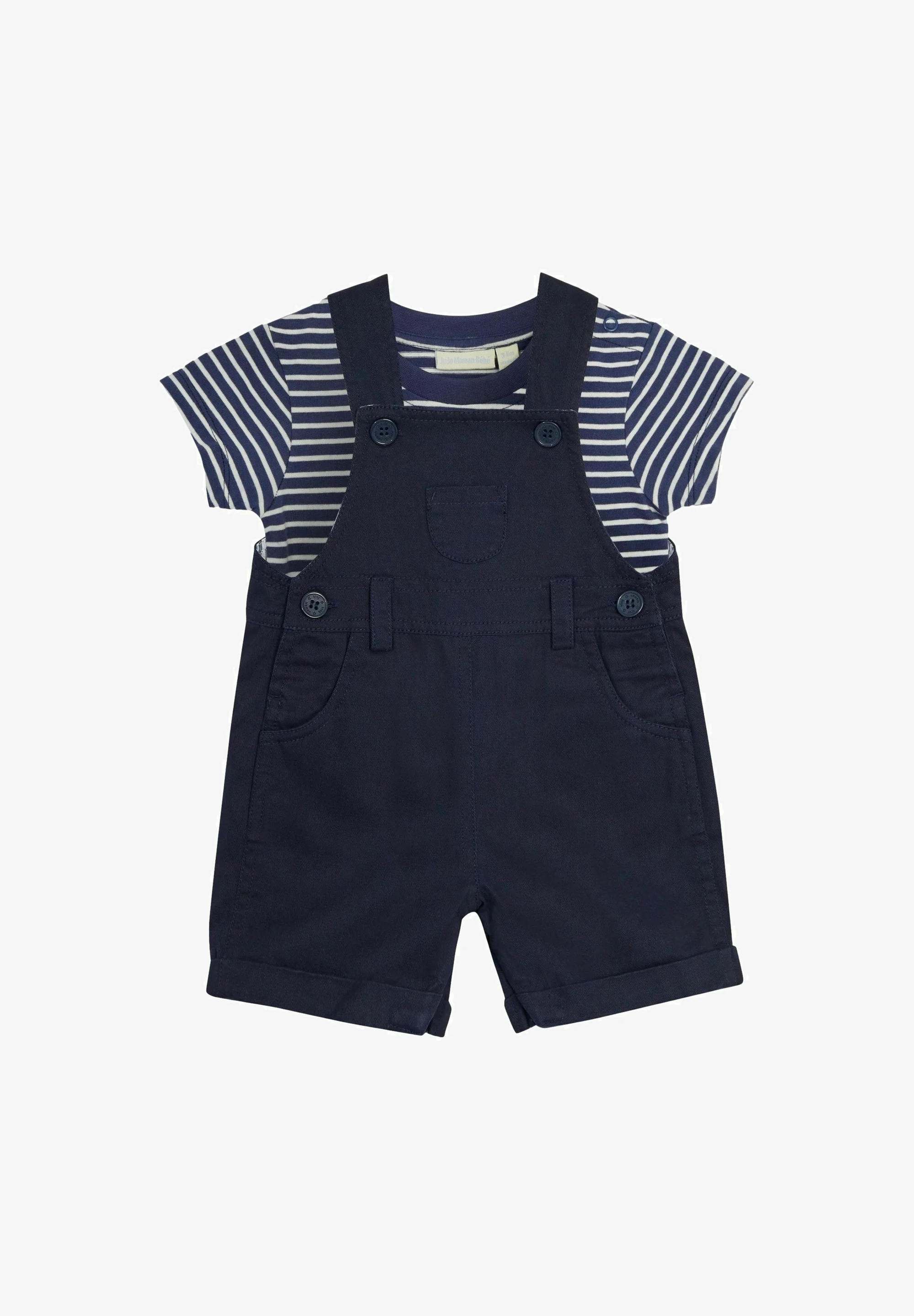 JoJo Maman Bébé CONJUNTO DE 2 PIEZAS A RAYAS - AJUSTE REGULAR - Mono