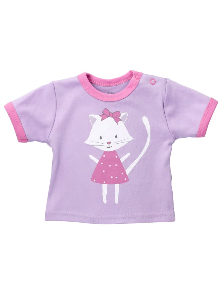 Baby Sweets Shirt Kurzarm Sweet Kitty in rosa lila günstig kaufen