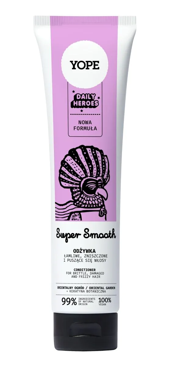 Yope Daily Heroes Super Smooth regenerator za lomljivu i oštećenu kosu