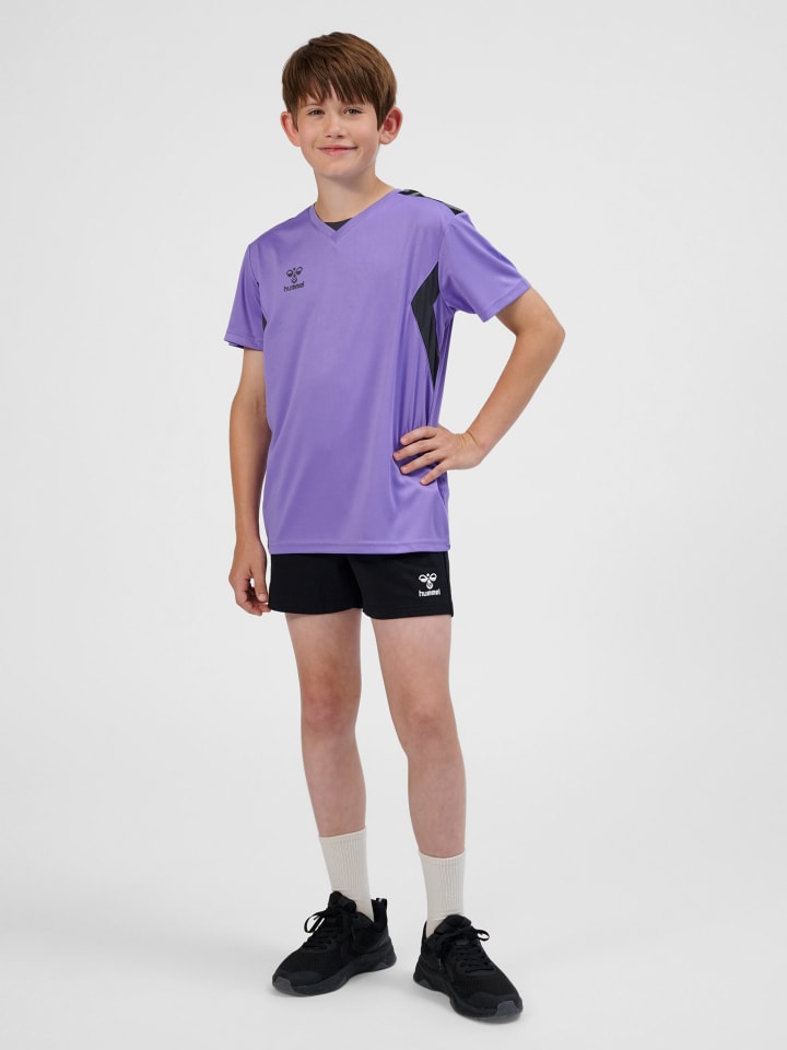 Hummel Hummel T-Shirt Hmlauthentic Kinder in DAHLIA PURPLE/ASPHALT günstig kaufen