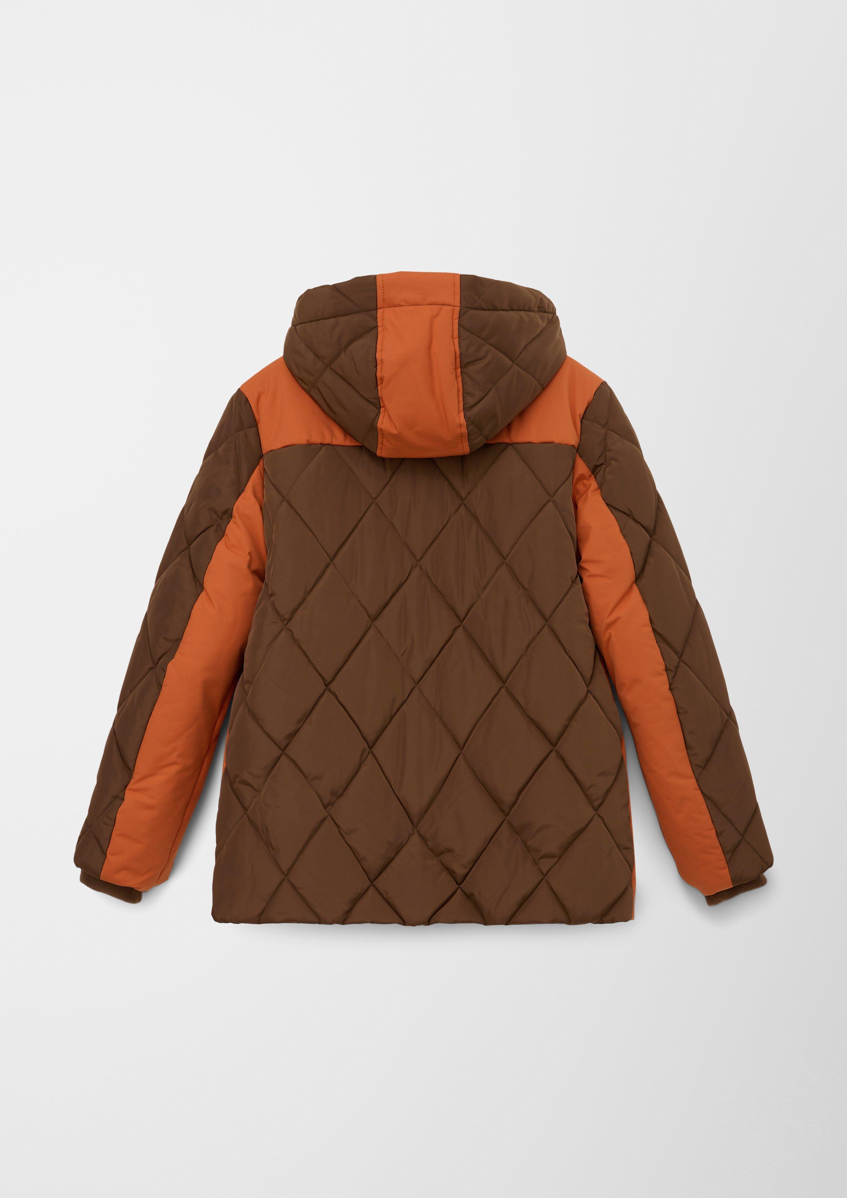 Gesteppte Jacke mit Fleece-Futter  2116540-8658