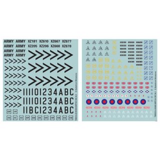 WWIII British Decal Set