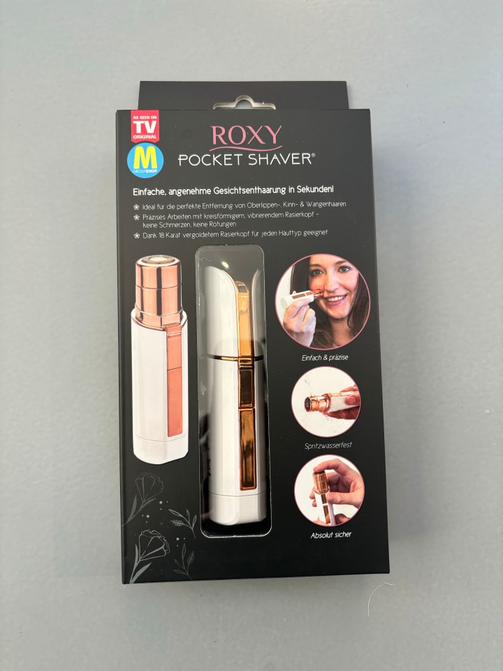 Roxy Roxy Gesichtshaarentferner Pocket Shaver in Ohne Farben günstig kaufen onesize