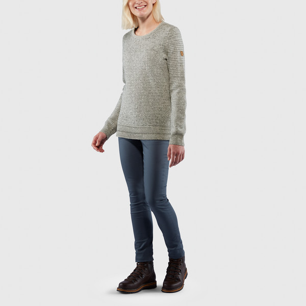 ÖVIK STRUCTURE SWEATER W Damen - Wollpullover