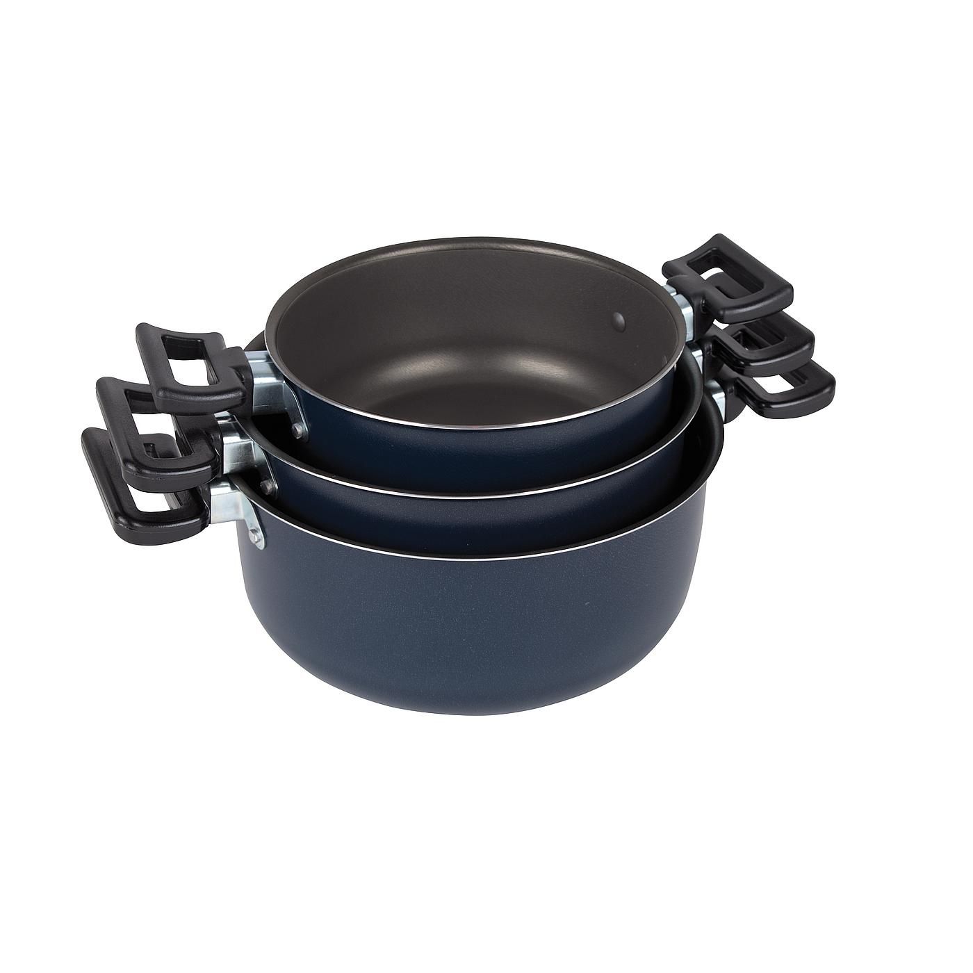 Bo-Camp Rondo 3-teiliges Topfset