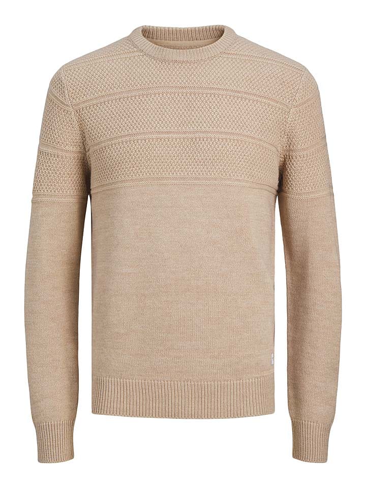 Jack & Jones Pullover in Beige günstig kaufen