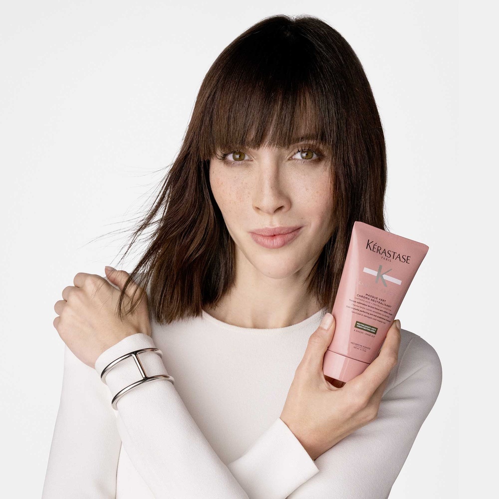 Kérastase Chroma Absolu Masque Vert Chroma Neutralisant Soin à rincer