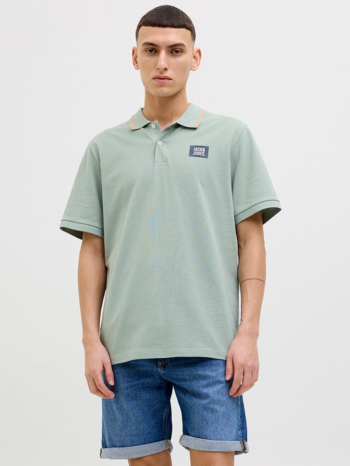 Jack & Jones Poloshirt in Grün günstig kaufen