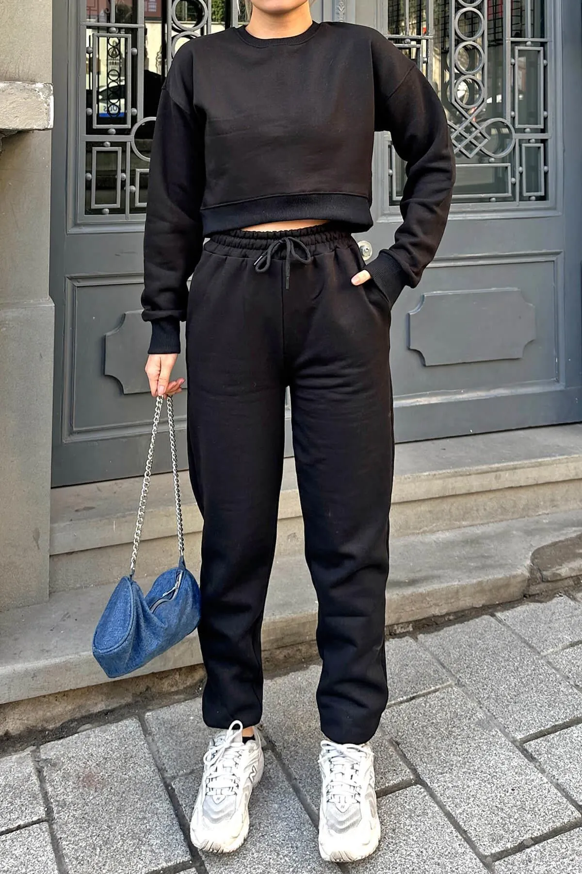 Swist  Trainingsanzug - Schwarz - Regular Fit