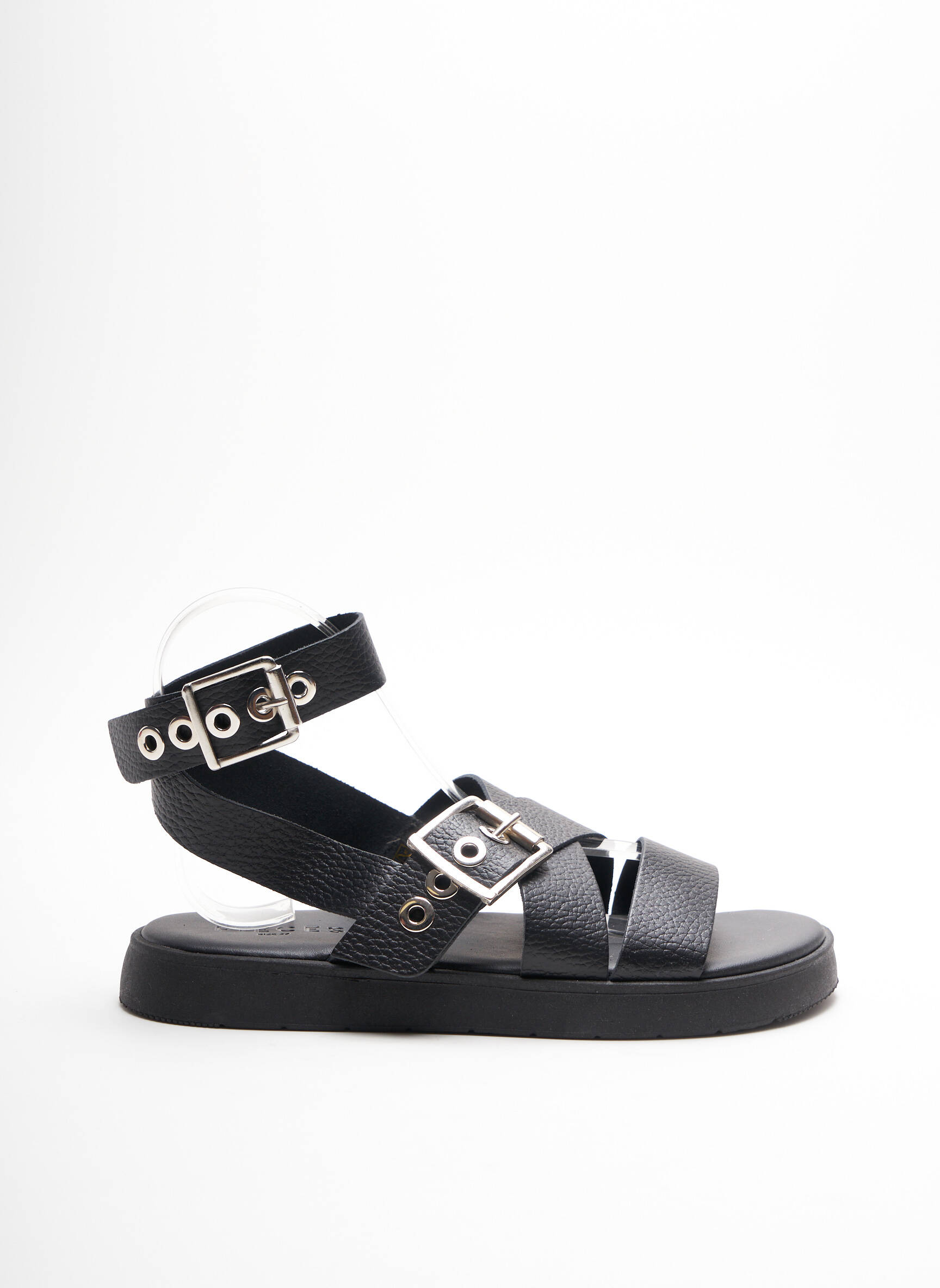 Pieces Sandales Nu Pieds Femme couleur noir