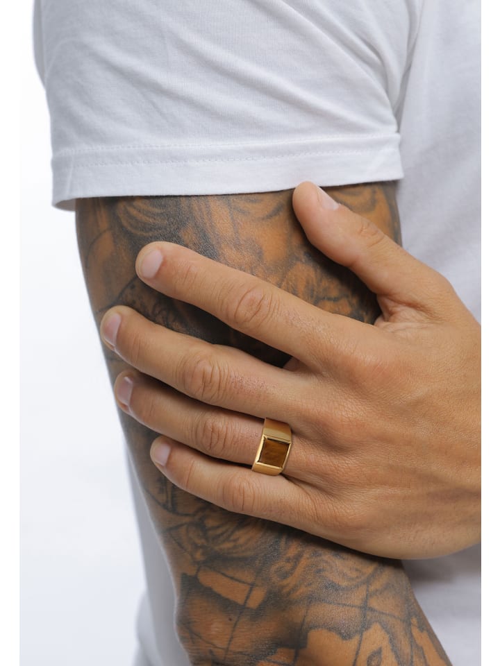KUZZOI Ring 925 Sterling Silber in Gold günstig kaufen
