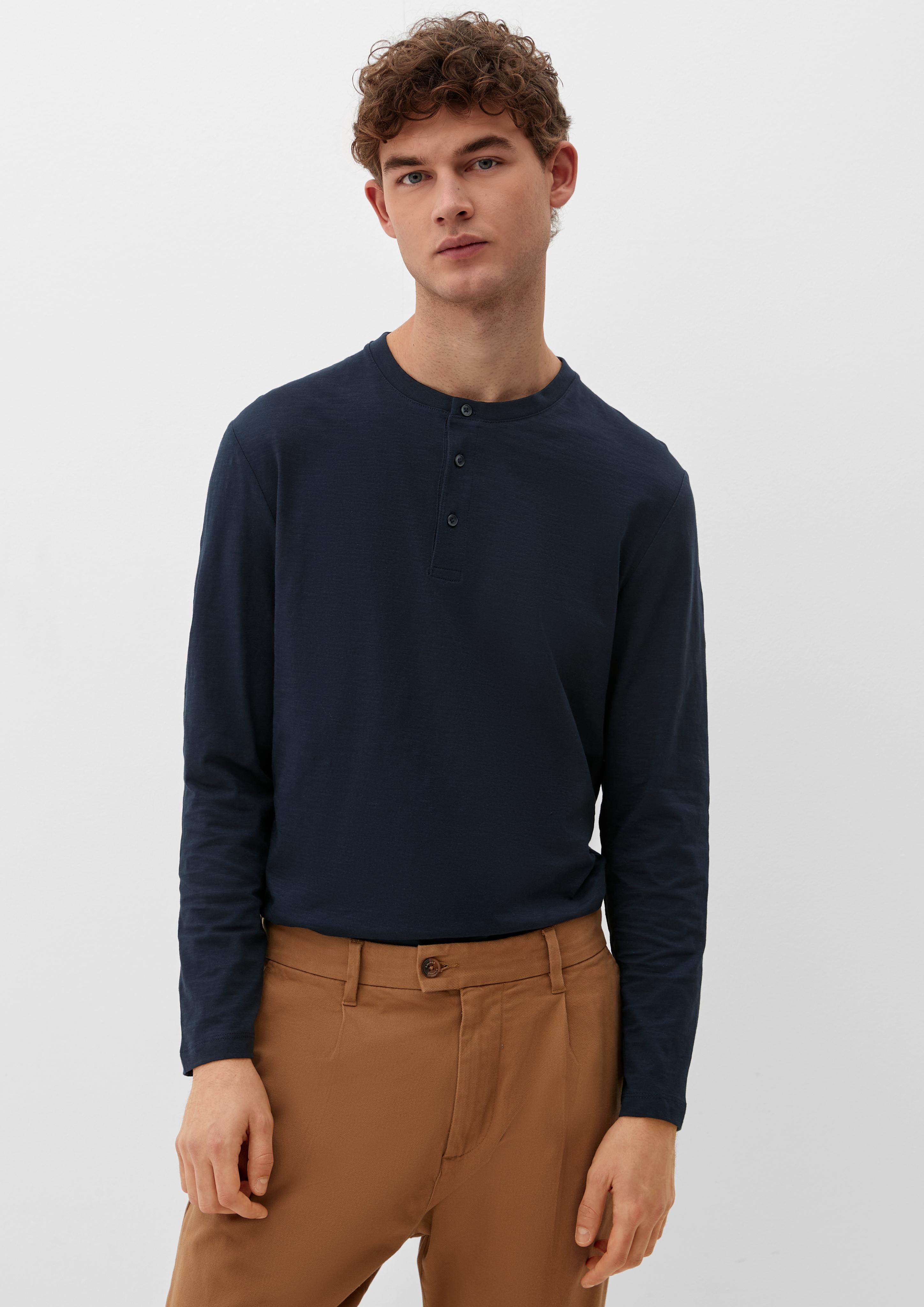 Longsleeve mit Henley-Ausschnitt  2129249-5955