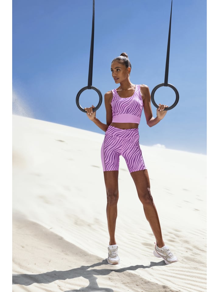 LASCANA ACTIVE Shorts in pink günstig kaufen
