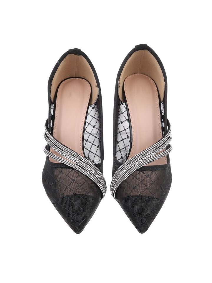 Ital-Design Pump in Schwarz günstig kaufen