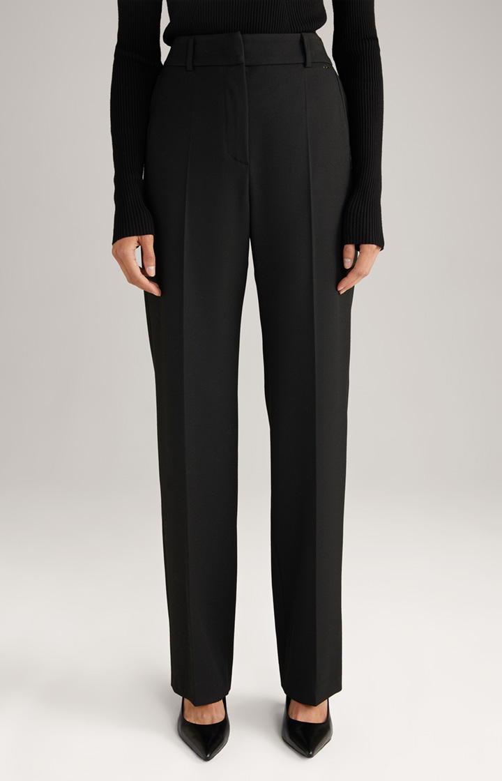 Twill-Hose in Schwarz