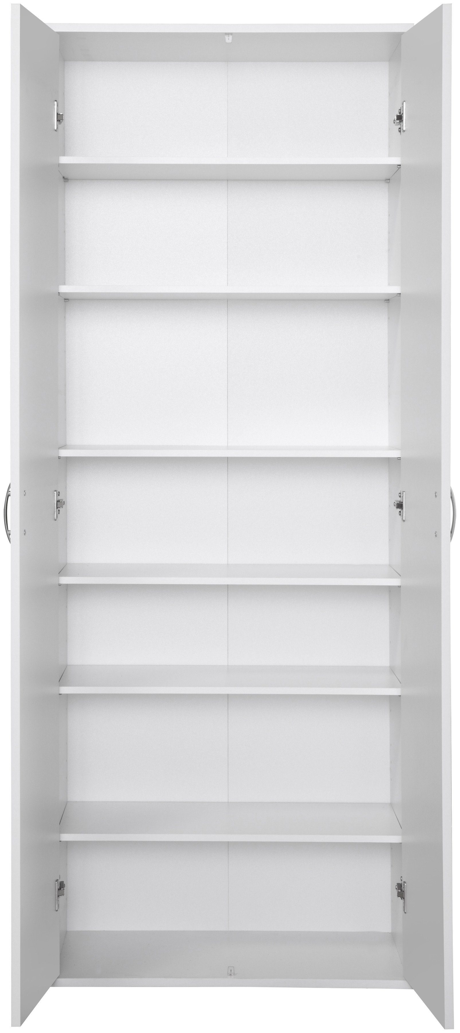 Procontour Hochschrank 2 Türen + 6 Böden