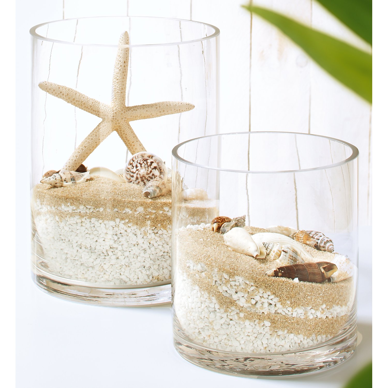 Glasvase, rund, 13,5 cm, 12,5 cm Ø