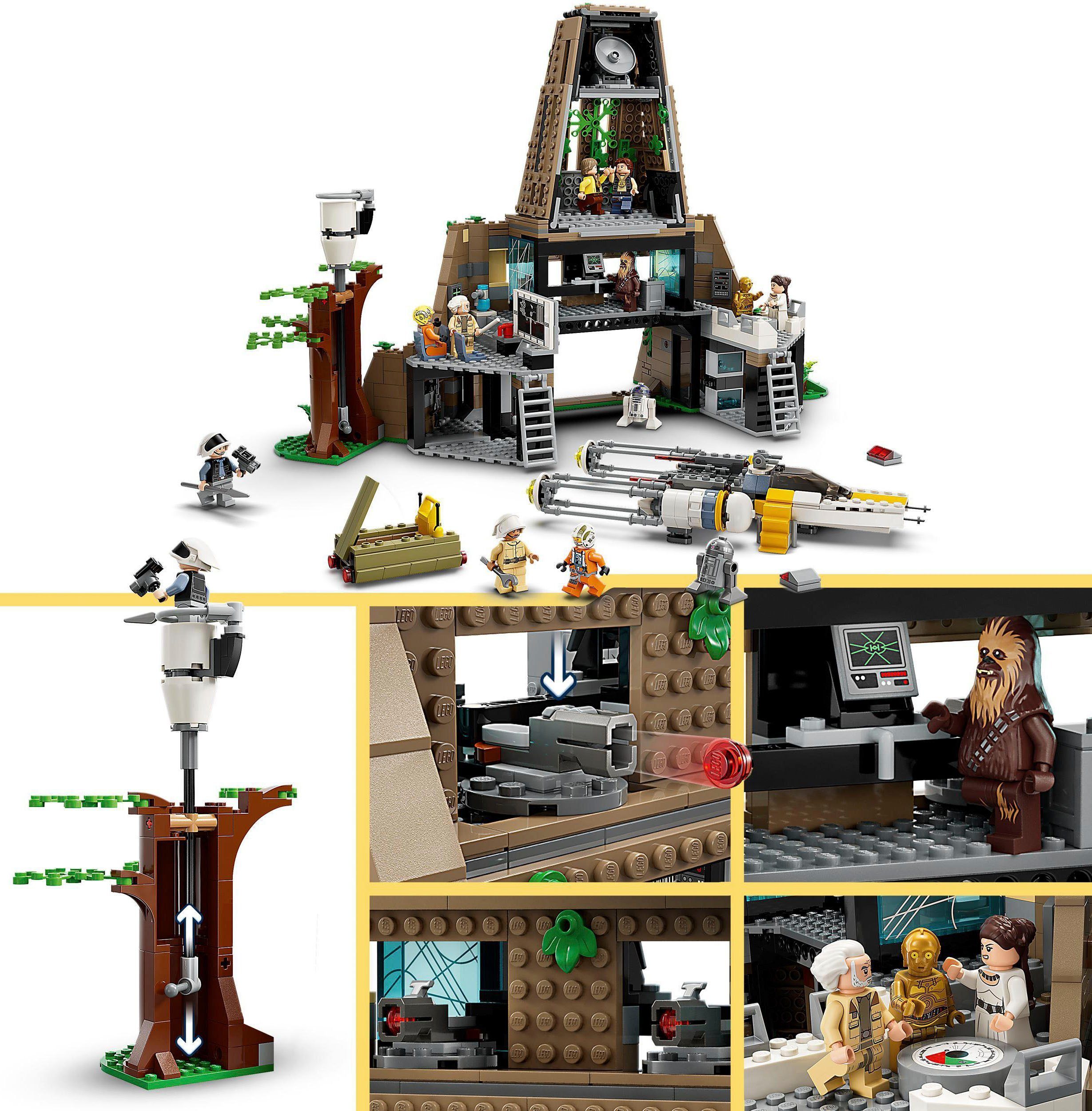 LEGO® Konstruktionsspielsteine Rebellenbasis auf Yavin 4 (75365), LEGO® Star Wars, (1066 St), Made in Europe