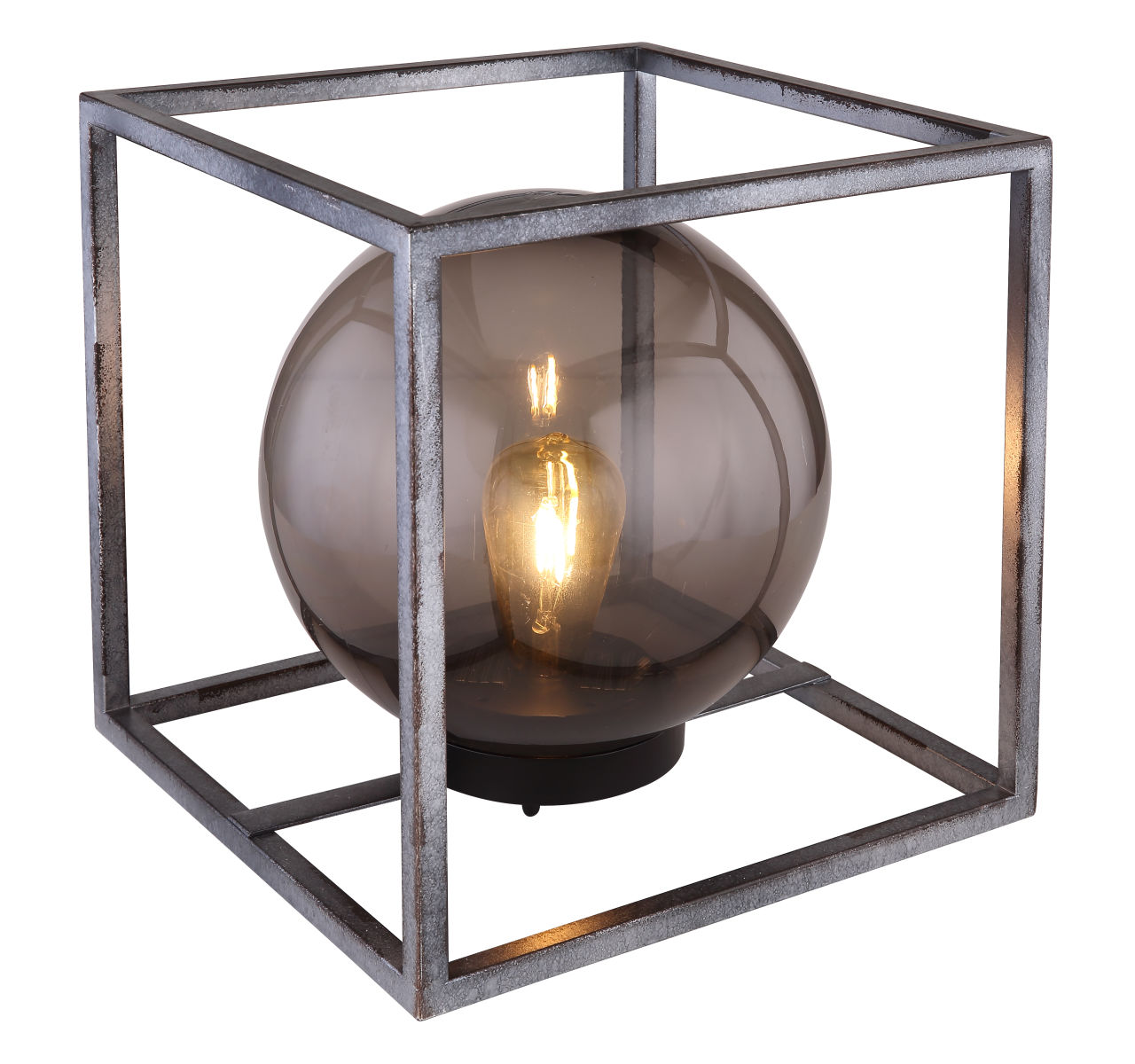 Globo Lighting - SOLARLEUCHTE METALL SCHWARZ, 1XLED - Solarleuchte Metall schwarz, LED