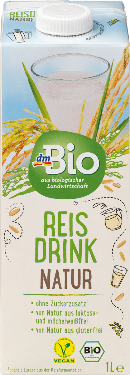 Pflanzendrink, Reis natur, 1 l