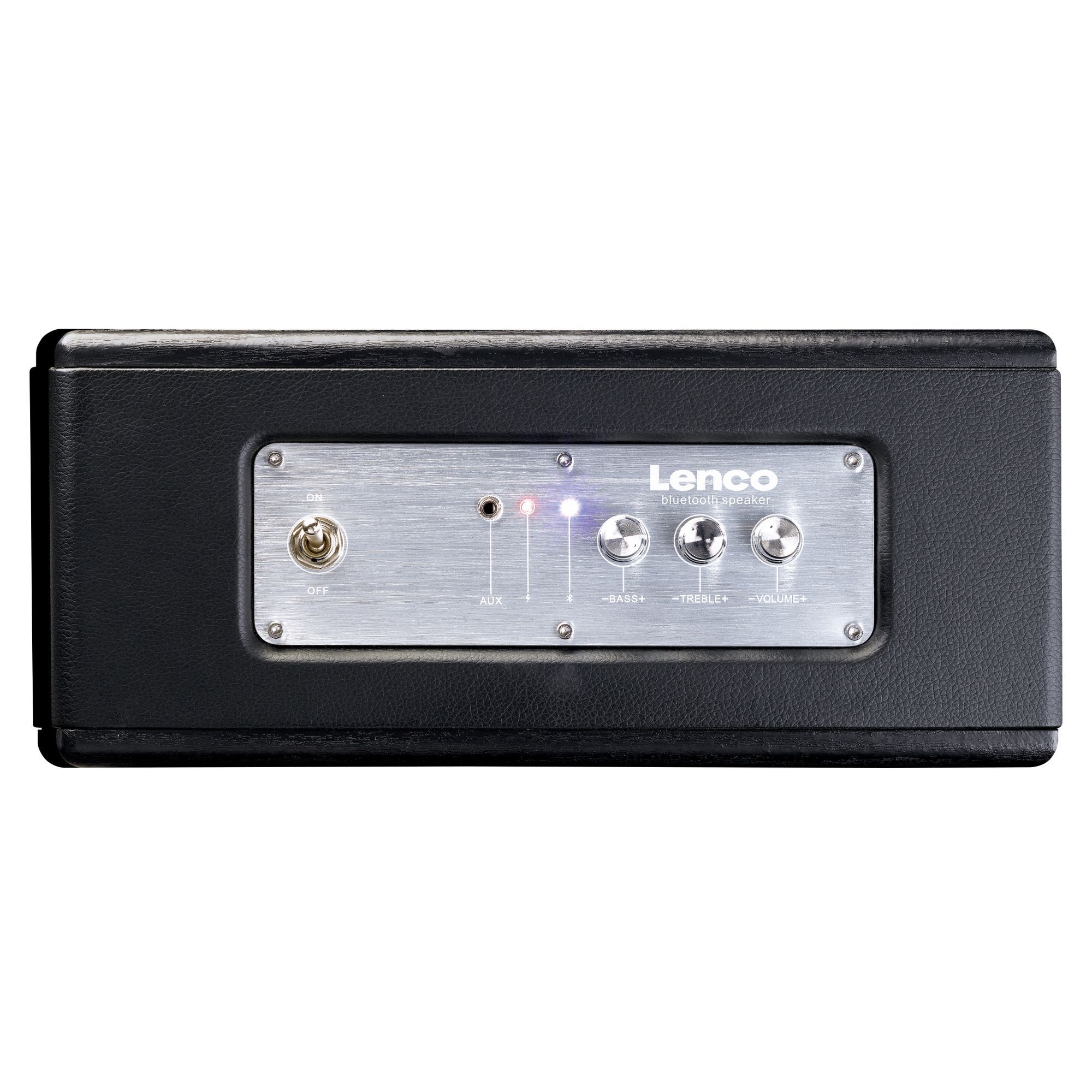 Lenco BT-300BK Retro Bluetooth Speaker