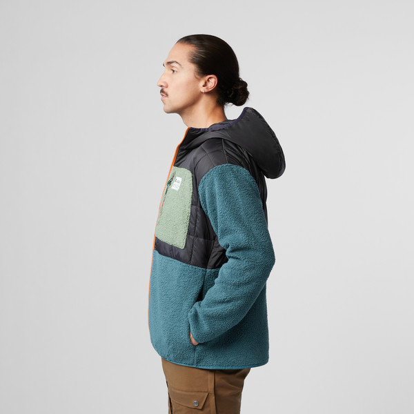 TRICO HYBRID HOODED JACKET Herren - Fleecejacke