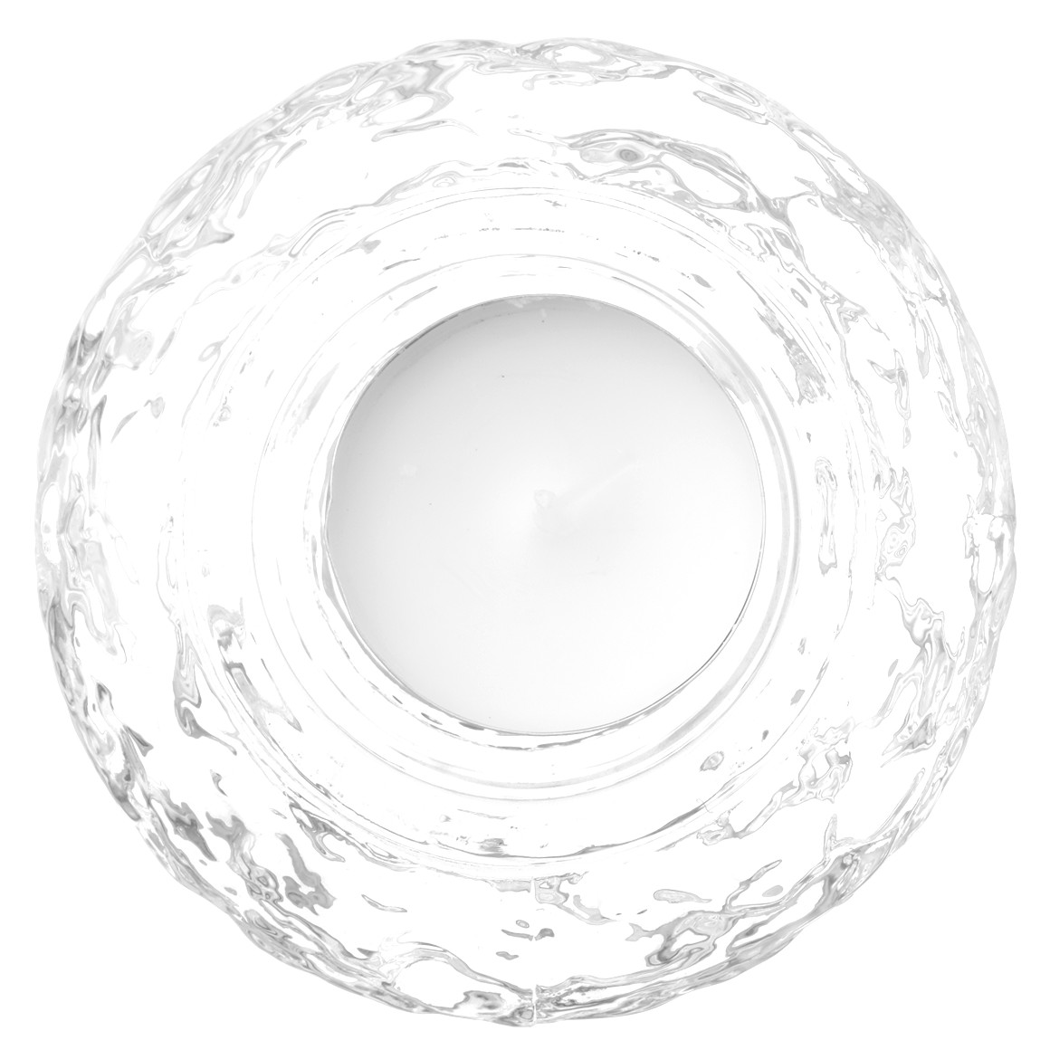 Teelichthalter in Kristall-Optik