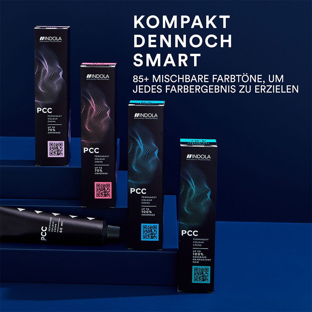 Indola PCC Permanente Haarfarbe Fashion 7.76 Mittelblond Violett Rot 60 ml