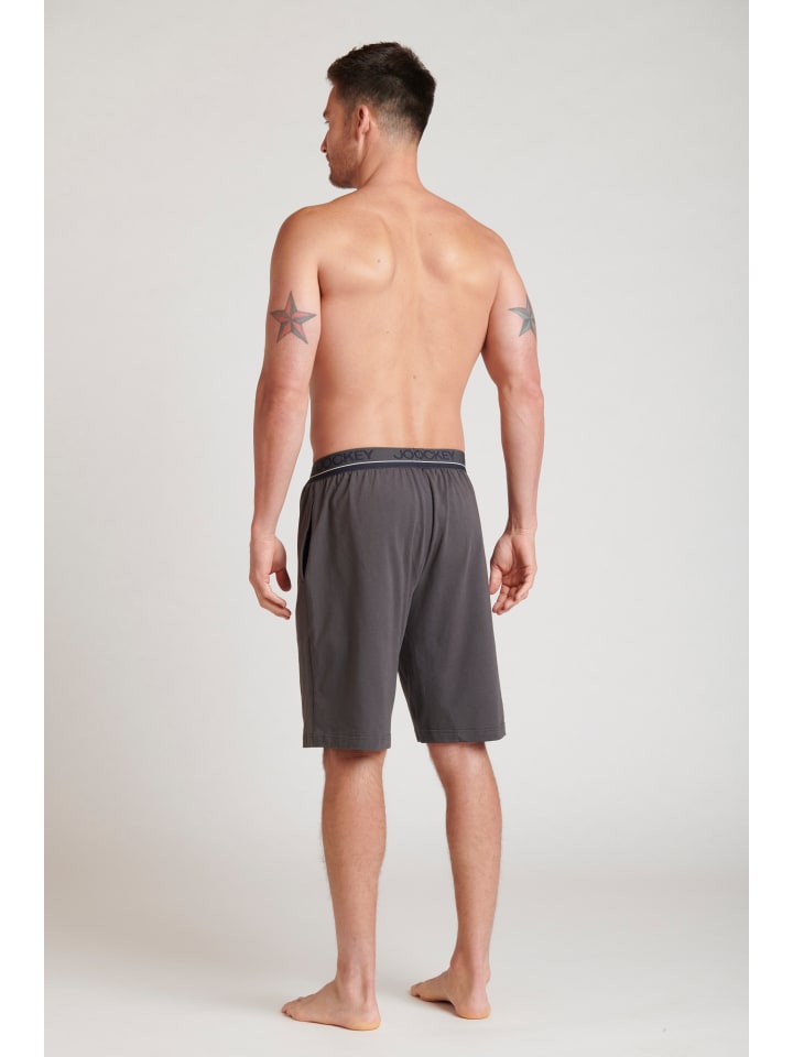 Jockey Nachtwäsche everyday Essentials Bermuda in Schwarz günstig kaufen