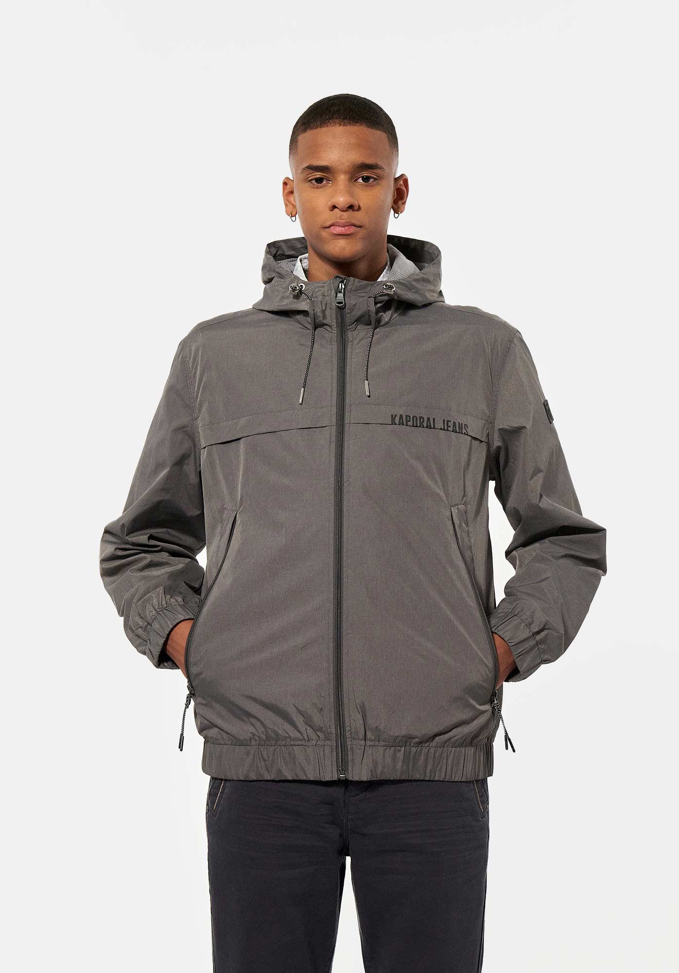 NELO   Veste grise Homme