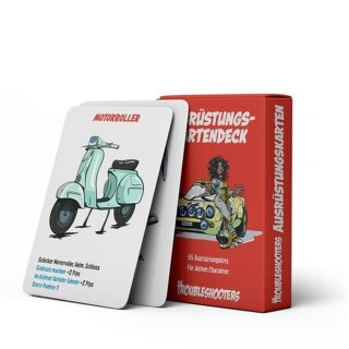 The Troubleshooters - Ausrüstungskartendeck (DE)