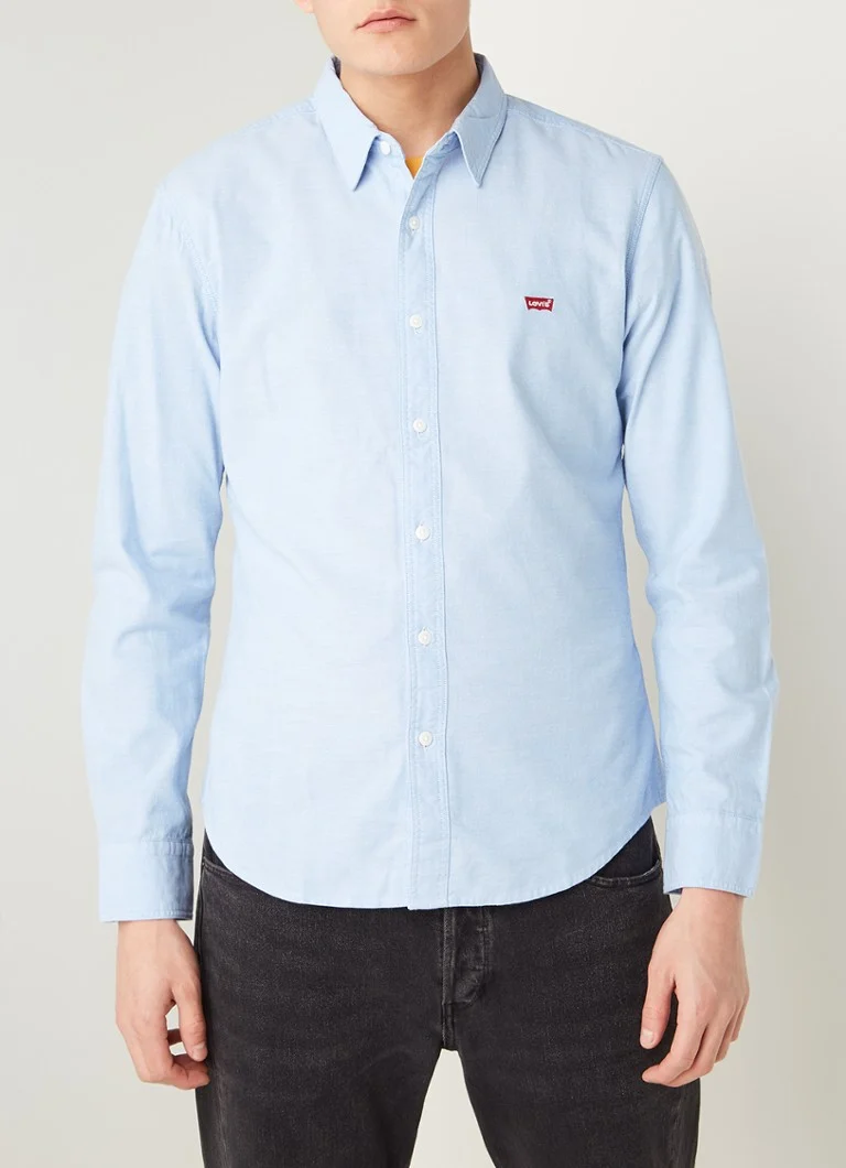 Levi's slim fit majica z vezenim logotipom