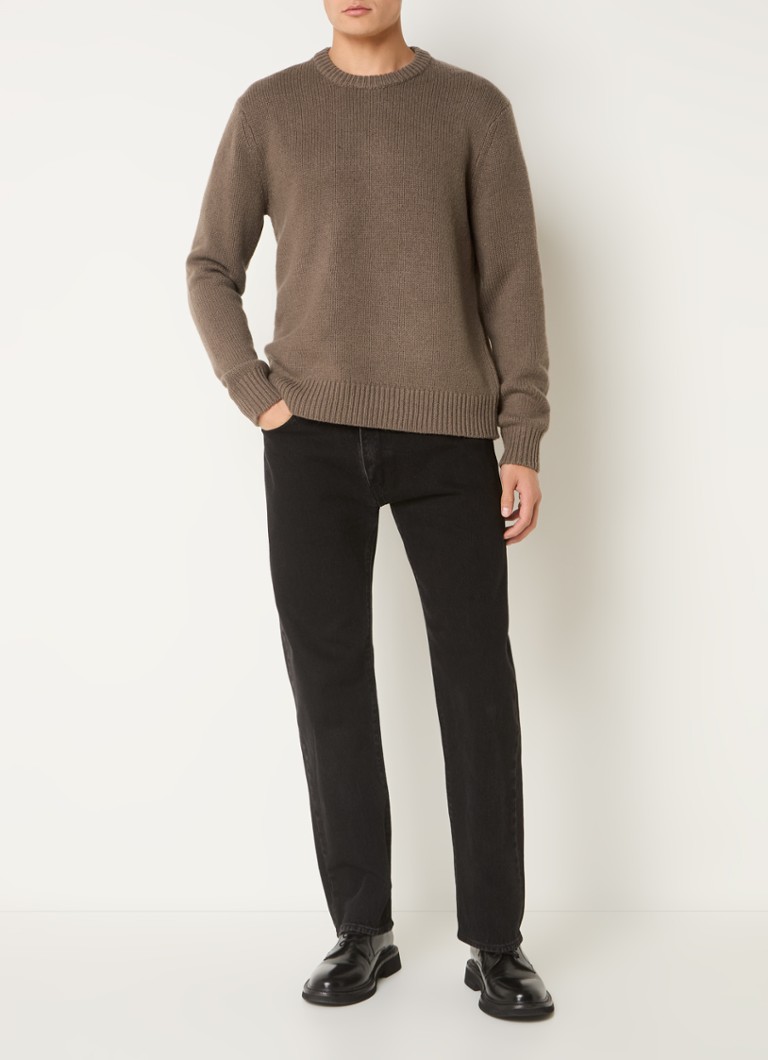 Sweter Selected Homme Cody Fine Knit z mieszanki wełny