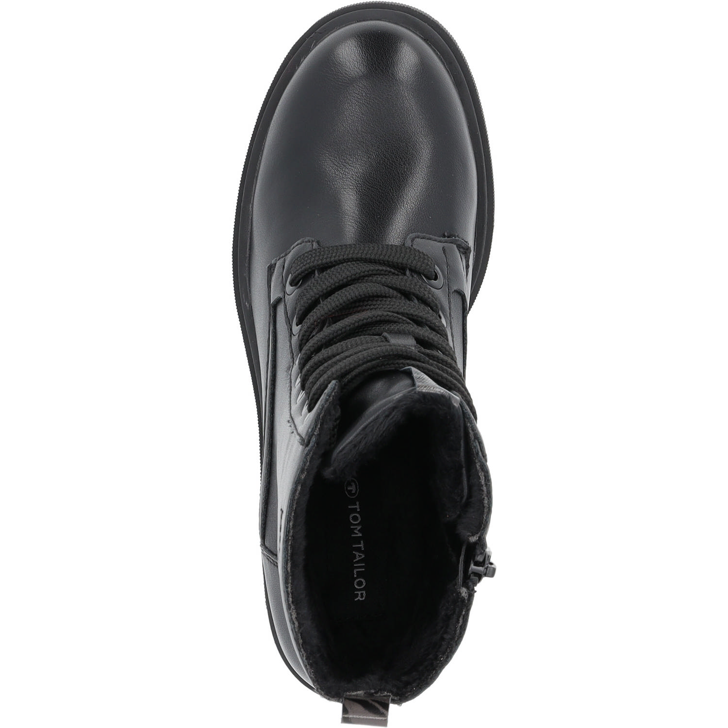 Tom Tailor 6390440 Schnürer, Stiefeletten, Damen, Schwarz