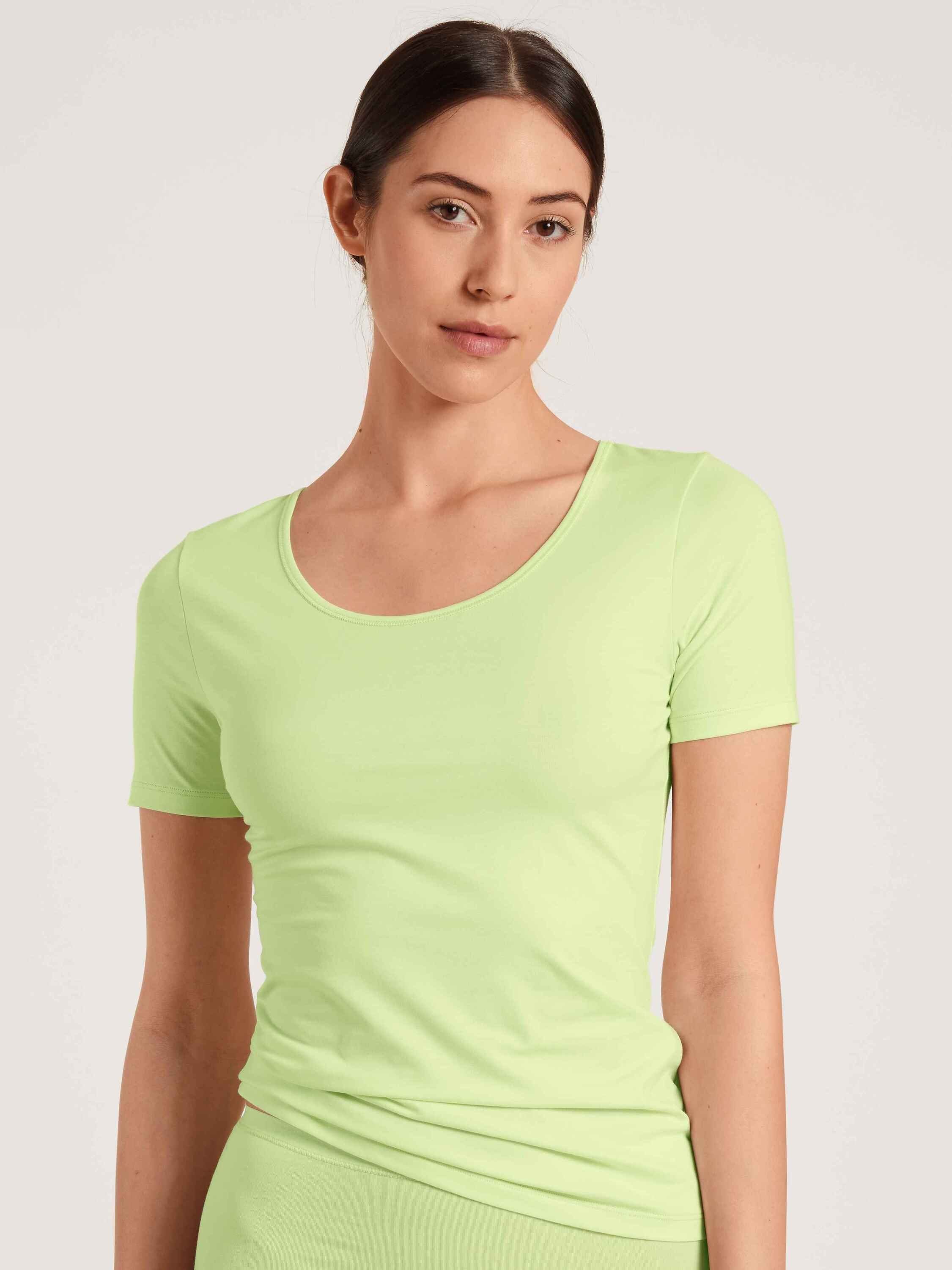 CALIDA Unterziehshirt T-Shirt, Rundhals (1-St)