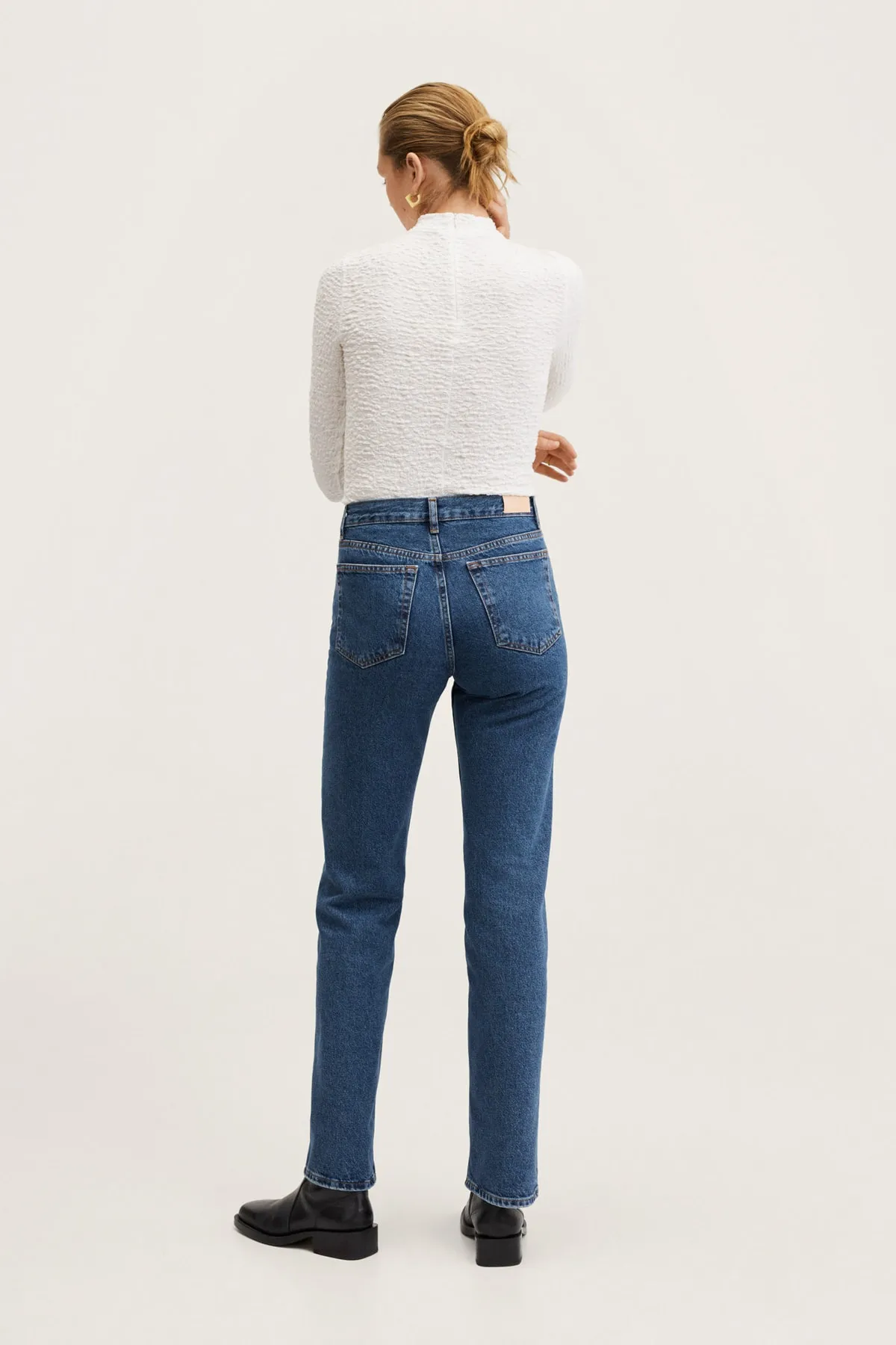 MANGO  Jeans - Blau - Straight