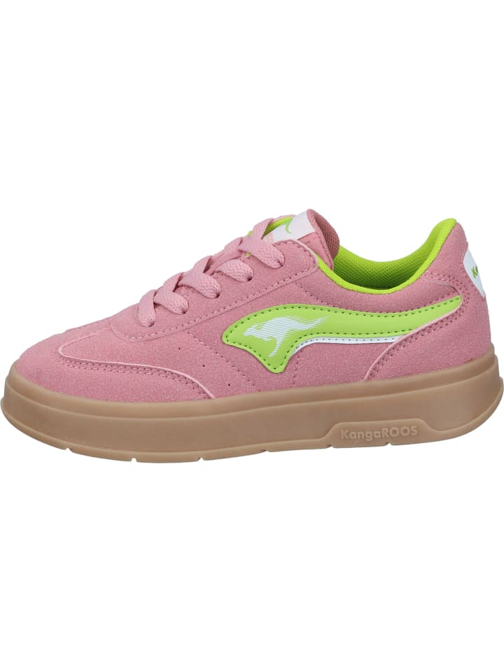 Kangaroos Schnürschuhe in rose/lime günstig kaufen