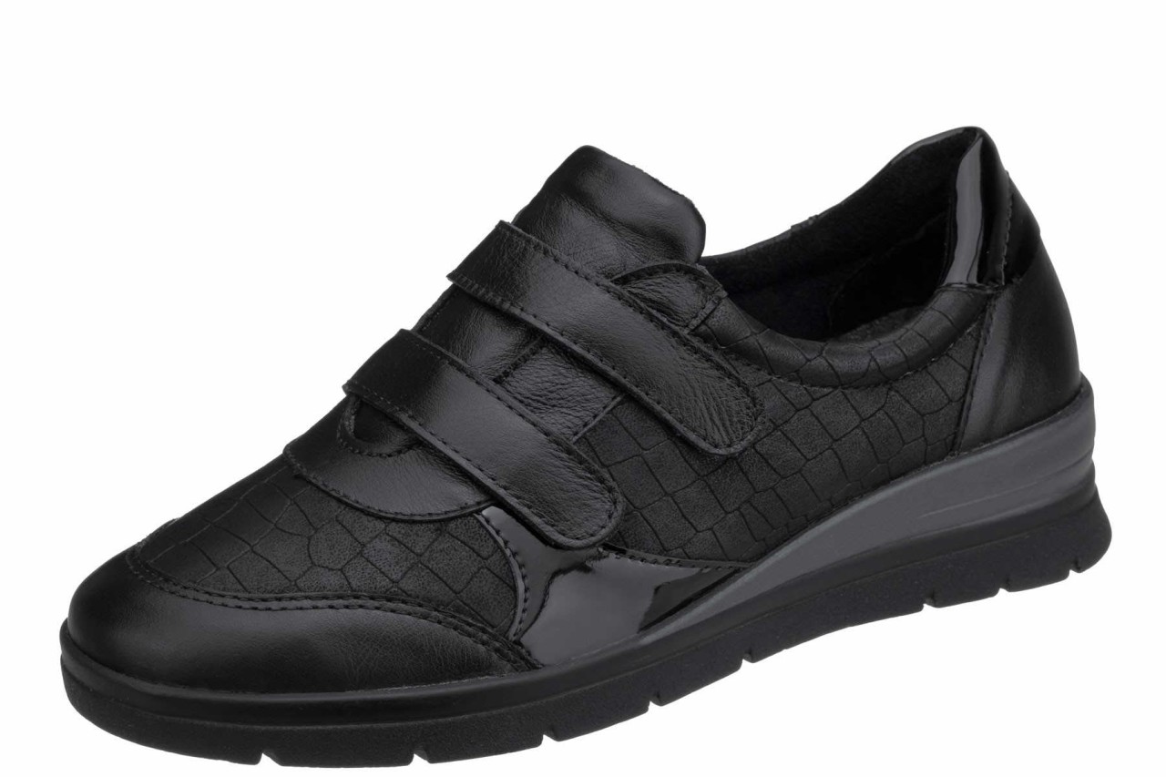 COMFORTABEL Komfort Slipper schwarz