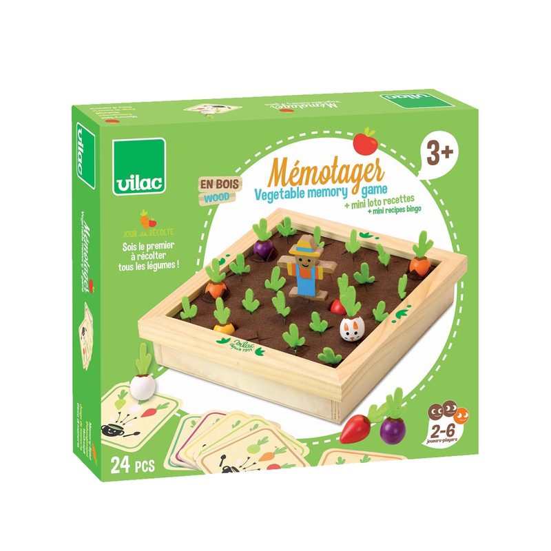 Jeu de société Mémotager Vilac