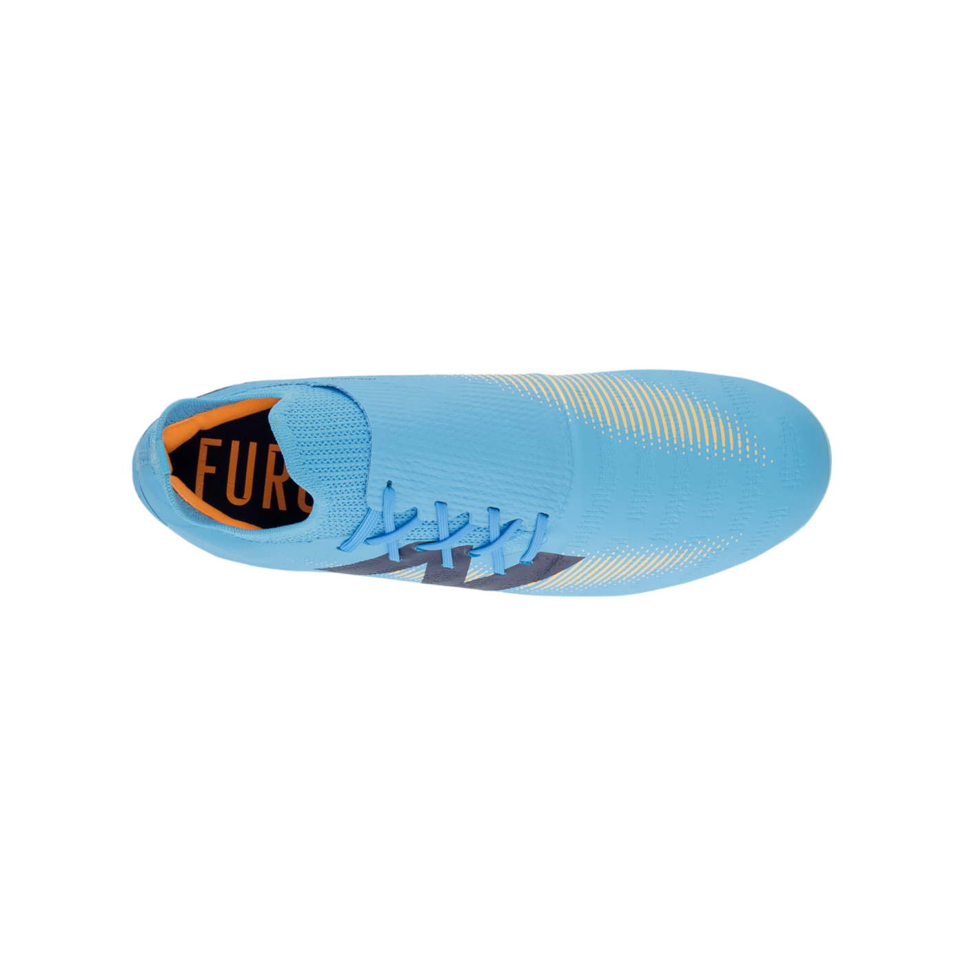 New Balance Furon V7+ Destroy FG Blau FS75