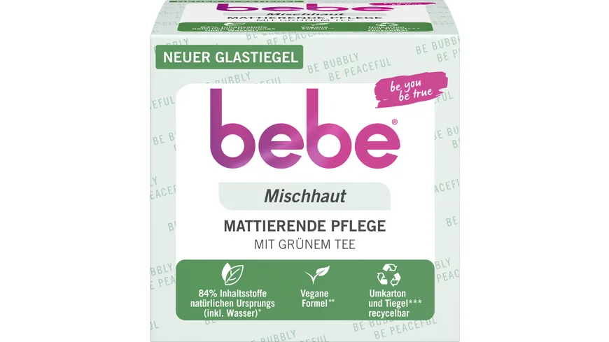 bebe mattierende Pflege Gesichtscreme 50 ml