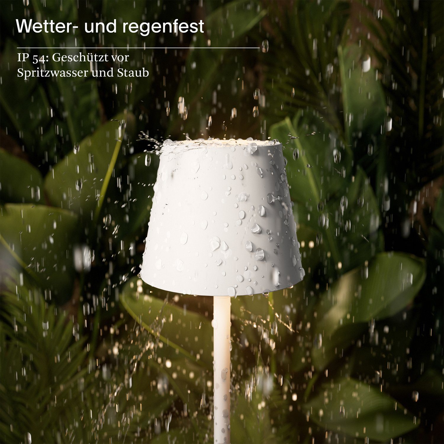 SIGOR LED Tischleuchte NUINDIE Pocket Schneeweiß, Dimmbar, 1 LED Platine, 2.700 K / 2.200 K