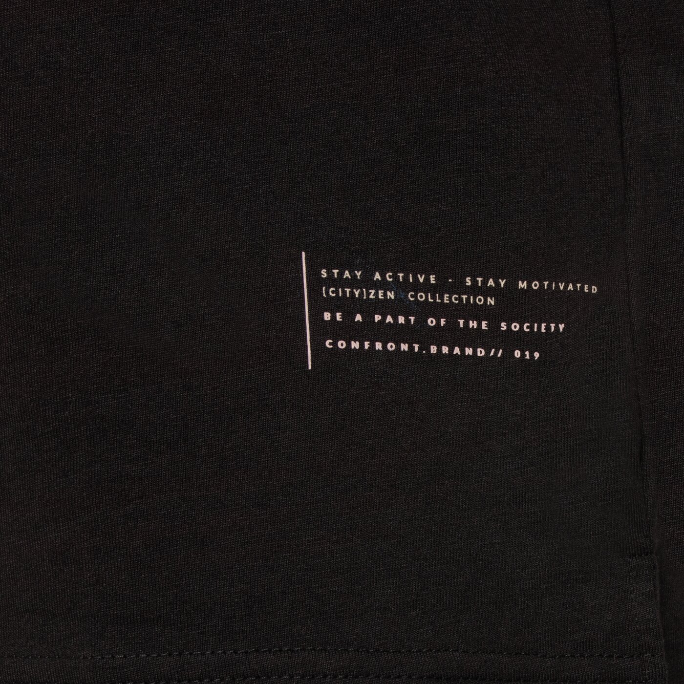 CONFRONT T-SHIRT CONFRONT Schwarz