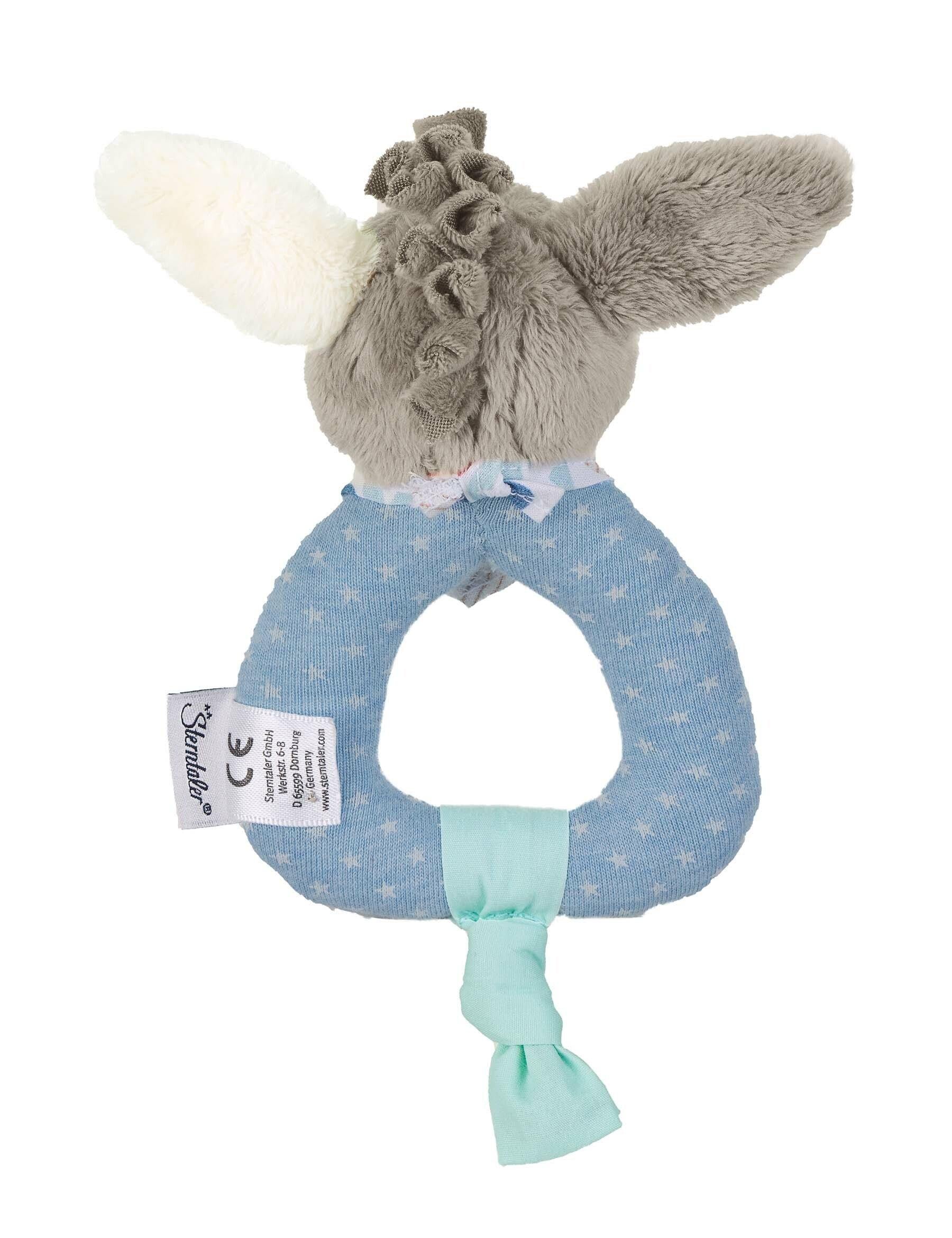 Greifling Esel Emmi in Mittelblau, 20 cm