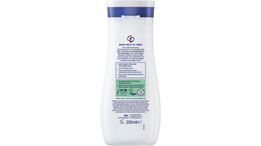 CD Bodymilk Urea 250 ml
